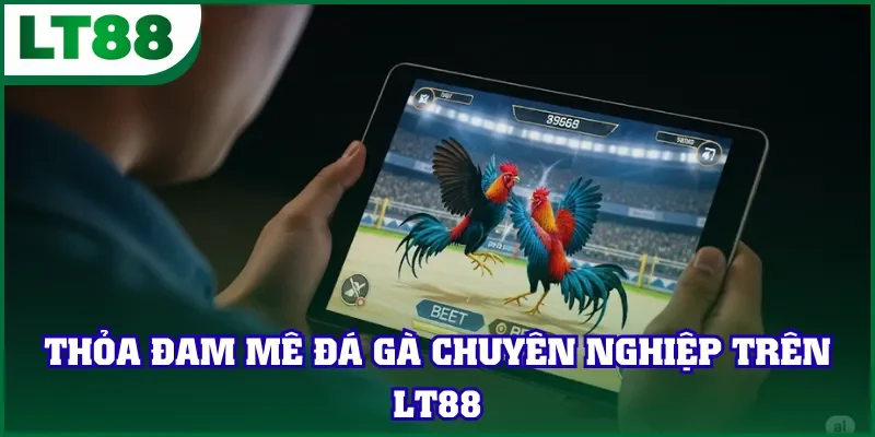 Thỏa đam mê đá gà chuyên nghiệp trên LT88