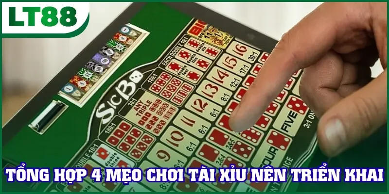 Tổng hợp 4 mẹo chơi tài xỉu nên triển khai